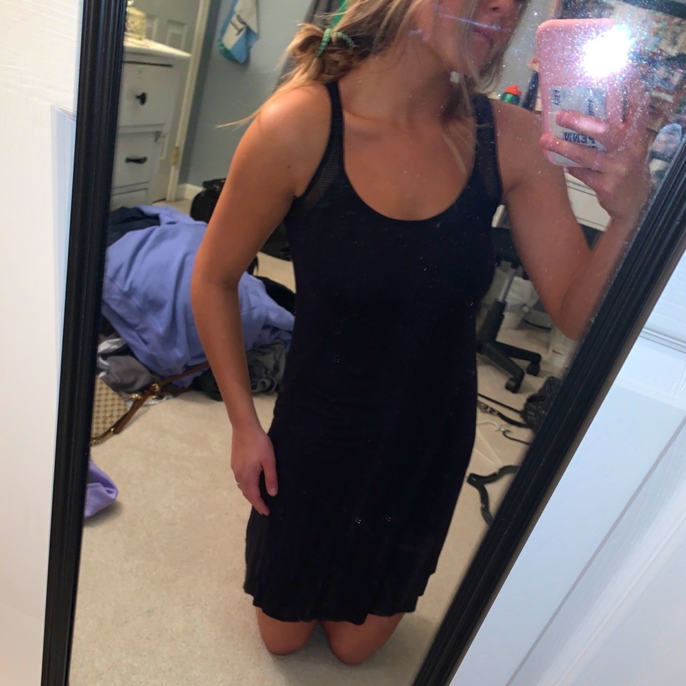 Simple Black Tank Top Dress